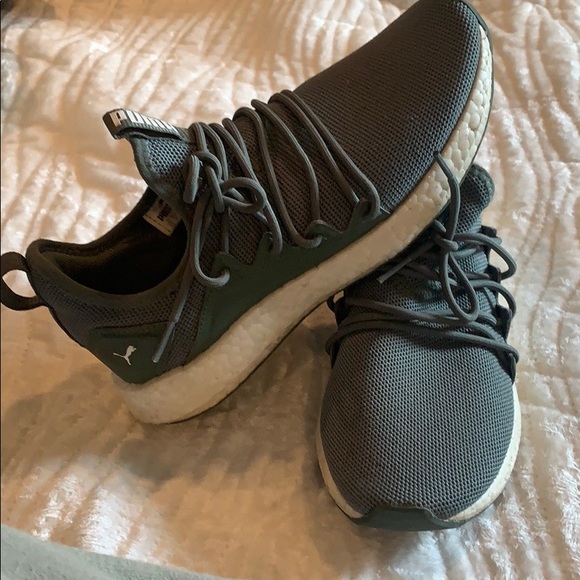 Shoes Army Green Puma Tennis Shoes Poshmark